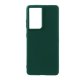Samsung Galaxy S21 G991 Silky And Soft Touch Silicone Cover Green