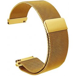 Samsung Galaxy Watch 22mm Strap Milanese Magnetic Gold