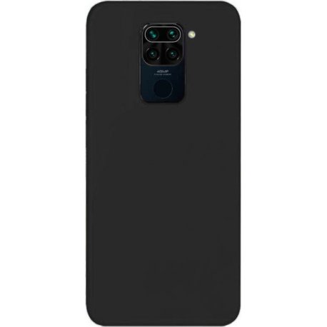 Xiaomi Redmi Note 9 Silky And Soft Touch Silicone Cover Black