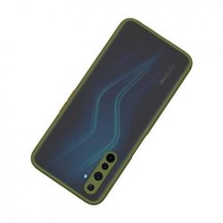 Realme C3 Colored Buttons Case Green