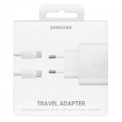 Samsung 45W USB Type-C Cable & USB Type-C Wall Adapter White EP-TA845XWEGWW