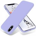 IPhone X/XS Silky And Soft Touch Finish Silicone Case Lila
