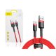 Baseus CATKLF-A09 Cafule Usb Cable Type-C 0.5M 3A Red