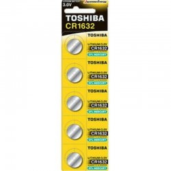 Toshiba Special CR1632 BP-5N 5 Pcs Lithium Battery Blister