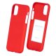IPhone 11 Pro Max Back Case Soft Feeling Mercury Red