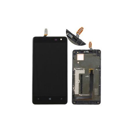 Nokia Lumia 625 Lcd+TouchScreen+Frame Black