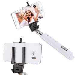 MBaccess Q-08 Wireless Self Camera Monopod White