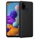 Samsung Galaxy A21S A217 Level Guardian Soft Silicone Cover Case Black