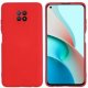 Xiaomi Redmi Note 9T Level Guardian Soft Silicone Cover Case Red