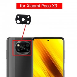 Xiaomi Pocofone X3 Camera Lens Screen Protector Premium