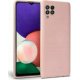 Samsung Galaxy A22 4G A225 Silicone Soft Case Full Camera Protection Pink