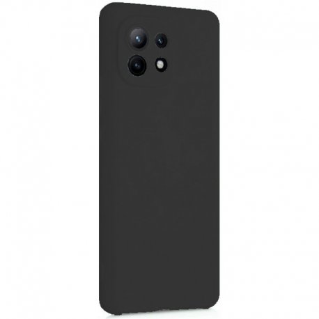 Xiaomi Mi 11 Lite Level Guardian Soft Silicone Cover Case Black