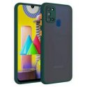 Samsung Galaxy A21S A217 Colored Buttons Case Green