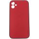 IPhone 12 Coblue K13 Leather Style Back Case Full Camera Protection Red