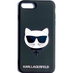 IPhone 7 Plus/8 Plus Karl Lagerfeld Soft Silicone Case Choupette Black