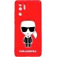 Huawei P30 Pro Karl Lagerfeld Soft Silicone Case Ikonik Red