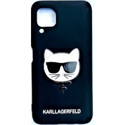 Huawei P40 Lite Karl Lagerfeld Soft Silicone Case Choupette Black