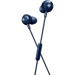 Philips SHE4305BL Bass+ In-Ear Headphones With Mic Black