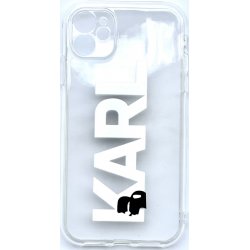 IPhone 11 Karl Lagerfeld Soft Silicone Case KARL Transperant