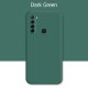 Xiaomi Redmi Note 8T Silky And Soft Touch Silicone Cover Camera Protect Green