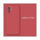 Xiaomi Redmi Note 10 4G/10S Silky And Soft Touch Silicone Cover Camera Protect Camellia Red
