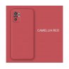 Xiaomi Redmi Note 10 4G/10S Silky And Soft Touch Silicone Cover Camera Protect Camellia Red