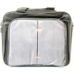 MBaccess Nylon Topload Laptop Bag With Shoulder Strap 12" Black