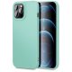 IPhone 13 Pro Max Silky And Soft Touch Finish Silicone Case Mint