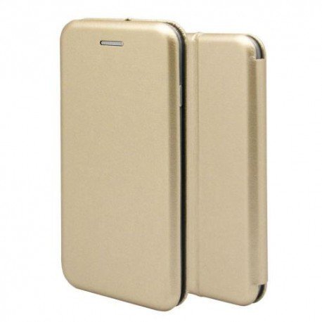 IPhone 13 Pro Max Book Case Magnet Hard Gold