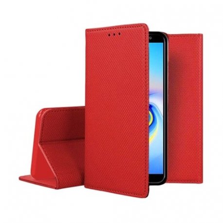 Samsung Galaxy A22 4G A225 Smart Book Case Magnet Red