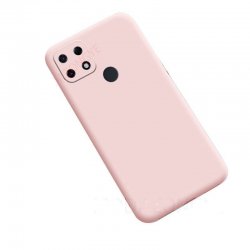 Realme C21 Silicone Case Full Camera Protection Pink