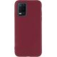 Realme 8 5G/V13 5G Silicone Case Burgundy