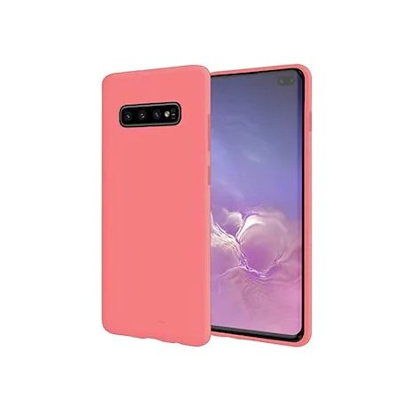 Samsung Galaxy S10 G973 Silicone Case TP7 Super Slim Pink