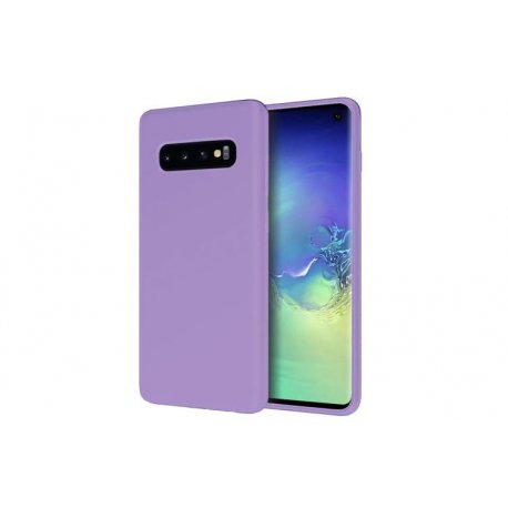 Samsung Galaxy S10 G973 Silicone Case TP7 Super Slim Purple