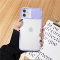 IPhone 13 Pro Max Soft Edges Case With Camera Sliding Door Design Lila