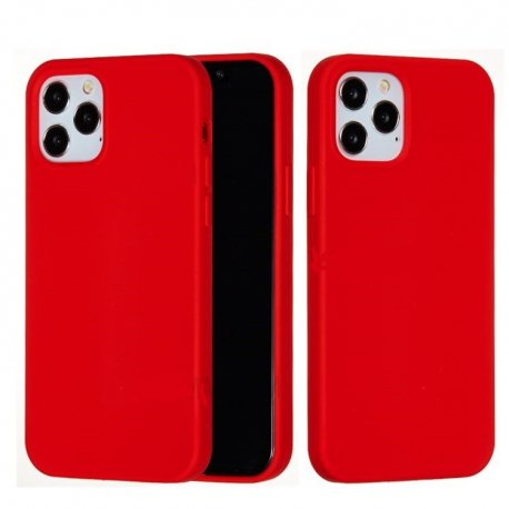 IPhone 13 Pro Max Silky And Soft Touch Finish Silicone Case Red
