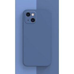 IPhone 13 Silicone Case Full Camera Protection Blue