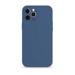 IPhone 13 Pro Silicone Case Full Camera Protection Blue