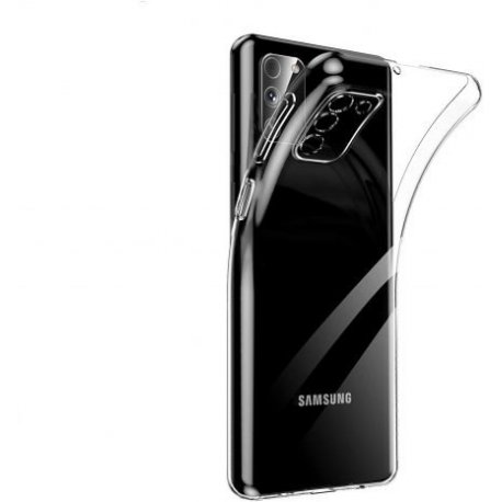 Samsung Galaxy A03S A037 Silicone Case Full Camera Protection Transperant