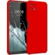 Samsung Galaxy A22 5G A226 Silicone Case Full Camera Protection Red