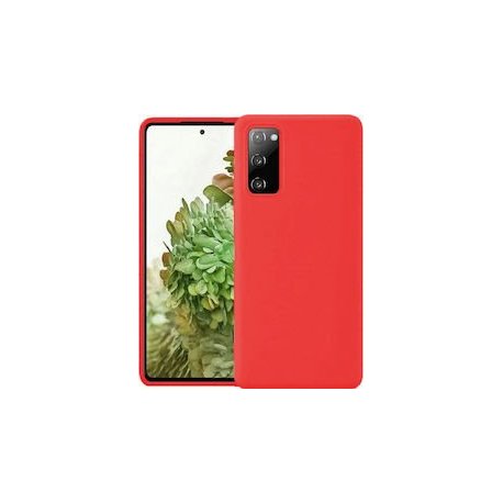 Samsung Galaxy A03S A037 Silicone Case Red