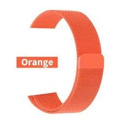 Apple Watch 42/44mm Strap Milanese Magnetic Orange