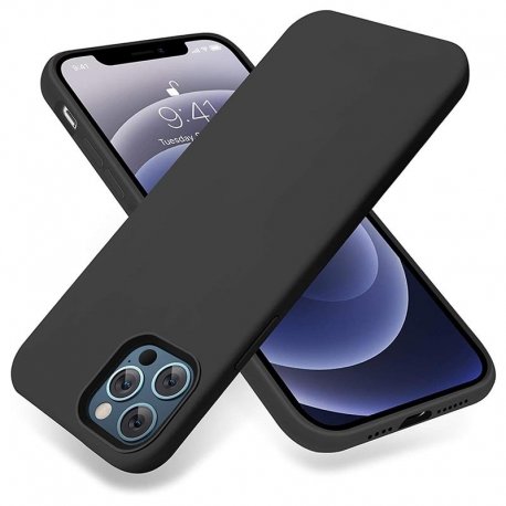 IPhone 13 Pro Silky And Soft Touch Finish Silicone Case Black