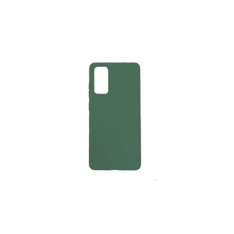 Samsung Galaxy A71 A715 Silky And Soft Touch Silicone Cover Green