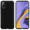 Samsung Galaxy A71 A715 Carbon Back Case Black
