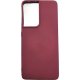 Samsung Galaxy S21 Ultra G998 Silicone Case Burgundy