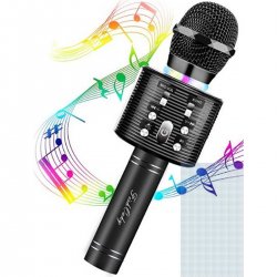 MBaccess V6 Wireless Microphone Hifi Speaker Black