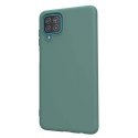 Samsung Galaxy A12 A125 Silky And Soft Touch Silicone Cover Green