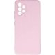 Samsung Galaxy A32 4G A325 Silky And Soft Touch Silicone Cover Full Camera Protection Pink Sand