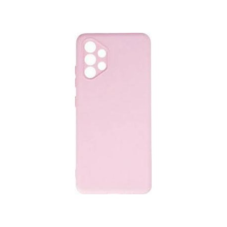Samsung Galaxy A32 4G A325 Silky And Soft Touch Silicone Cover Full Camera Protection Pink Sand